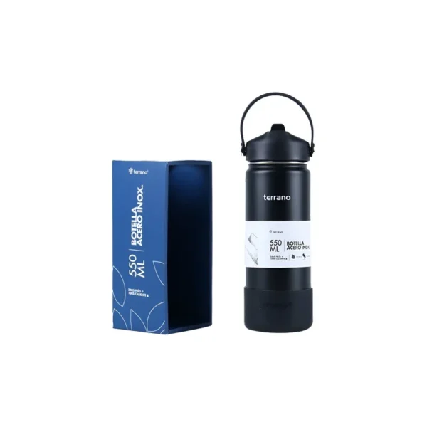Botella agua acero inoxidable Terrano 550 ml