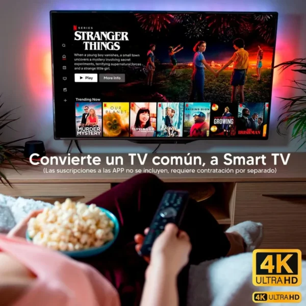 Tv Box Smart Flash Android 4k 2/16 Gb Para Televisor